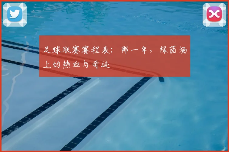 足球联赛赛程表：那一年，绿茵场上的热血与奇迹